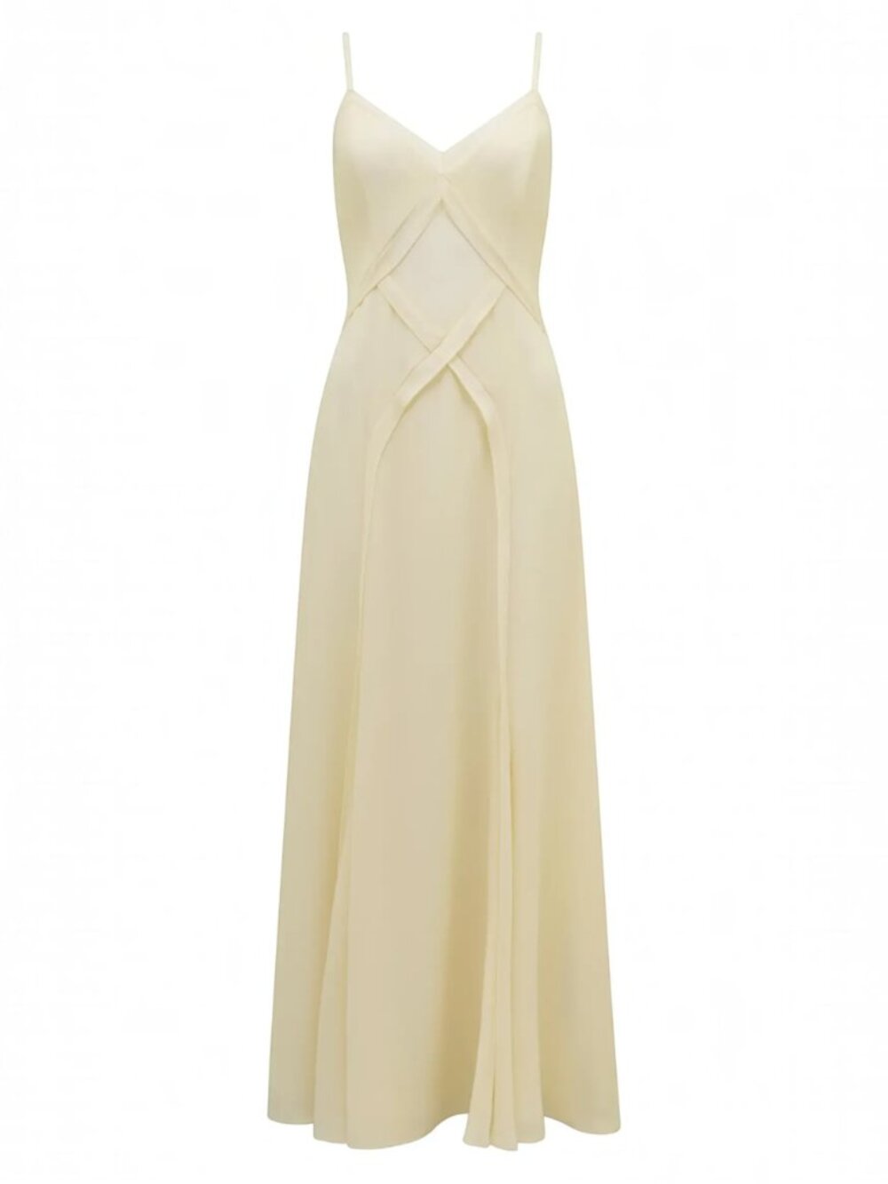 RARE Ever New Melbourne Floria Crisscross Midi Dress Womens 4 Buttercream NWT - Picture 14 of 16